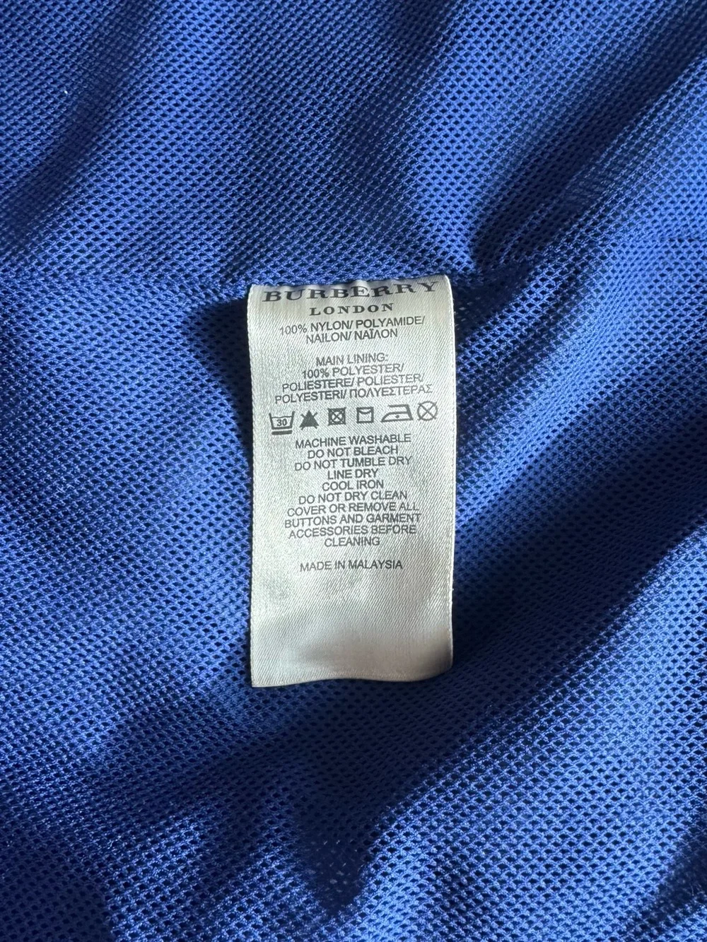 Burberry Navy Blue Trench Coat with Signature Check Lining - Picture 3 of 5